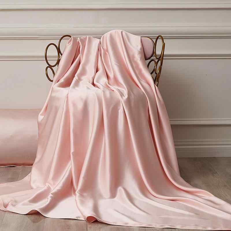 布団カバー シルク調 天蚕シルク 絹 レーヨン 寝具 植物花柄 春夏 秋冬 幅広サイズ ピンク系 ブルー系