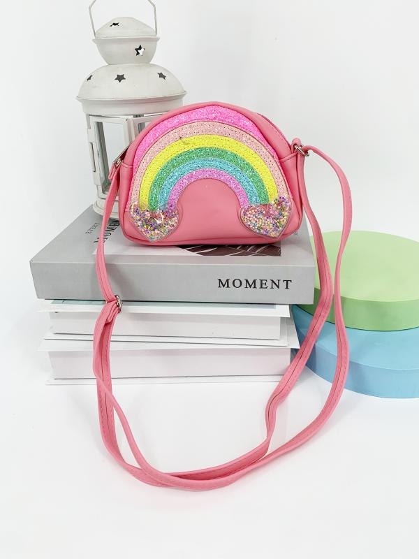 子供用ポシェット かわいい ショルダーバッグ ファッション パステルカラー プリンセス カートゥーン ..