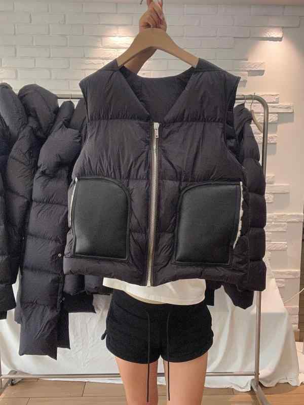 楽天市場】ダウンベスト レザー切り替えの通販