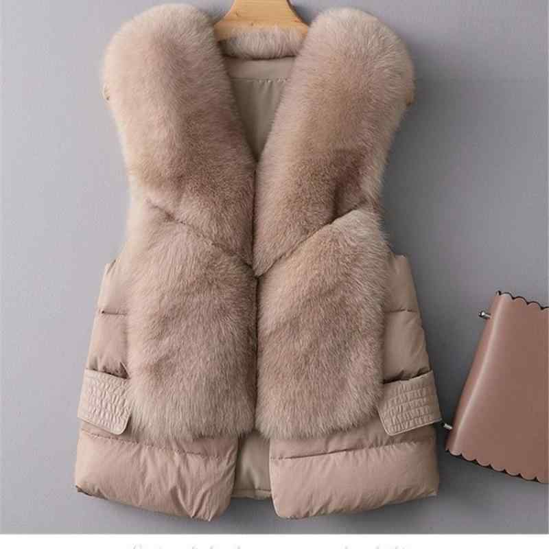 ベスト レディース ダウンベスト フェイクファー 切り替え ショート丈 ノースリーブ トップス 秋冬 防寒 暖かい カジュアル きれいめ かわいい 重ね着 ブラック グレー ブラウン