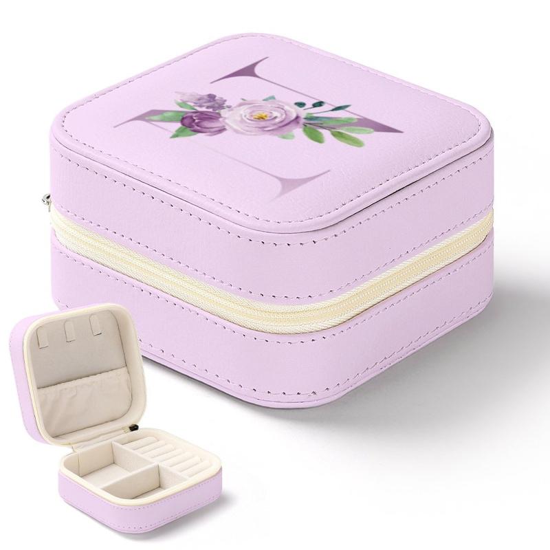 ジュエリーボックス レディース 旅行 携帯用 アクセサリーケース レザー調 小型 ピアス イヤリング 収納ケース 持ち運び