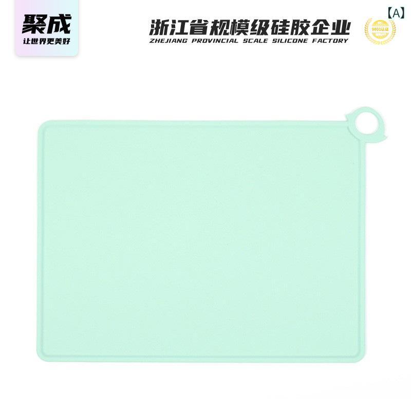 食事マット 子供用 シリコン プレースマット 食品グレード 防水 防油 断熱 かわいい アニマル モチーフ..