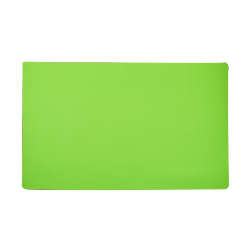 Rakuten - ランチョンマット 大判 シリコン 40×60cm 断熱マット デスクマット 学生 子供用 赤 青 緑 コーヒー ピンク
