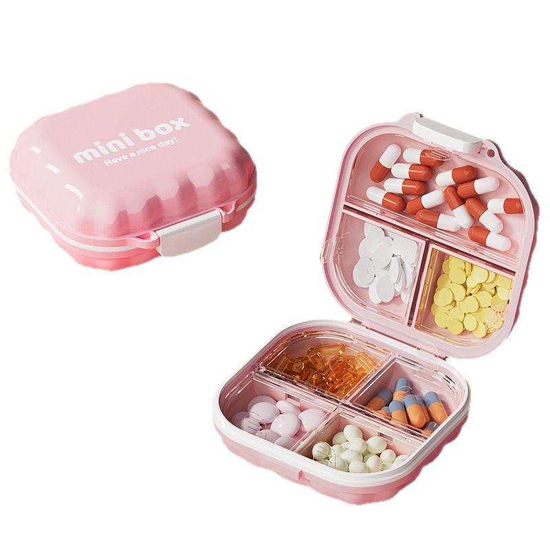 薬ケース レディース メンズ ピルケース 携帯用 サプリメントケース 大容量 7日分 薬入れ 薬収納 錠剤 湿気防止 パープル ブルー ピン..