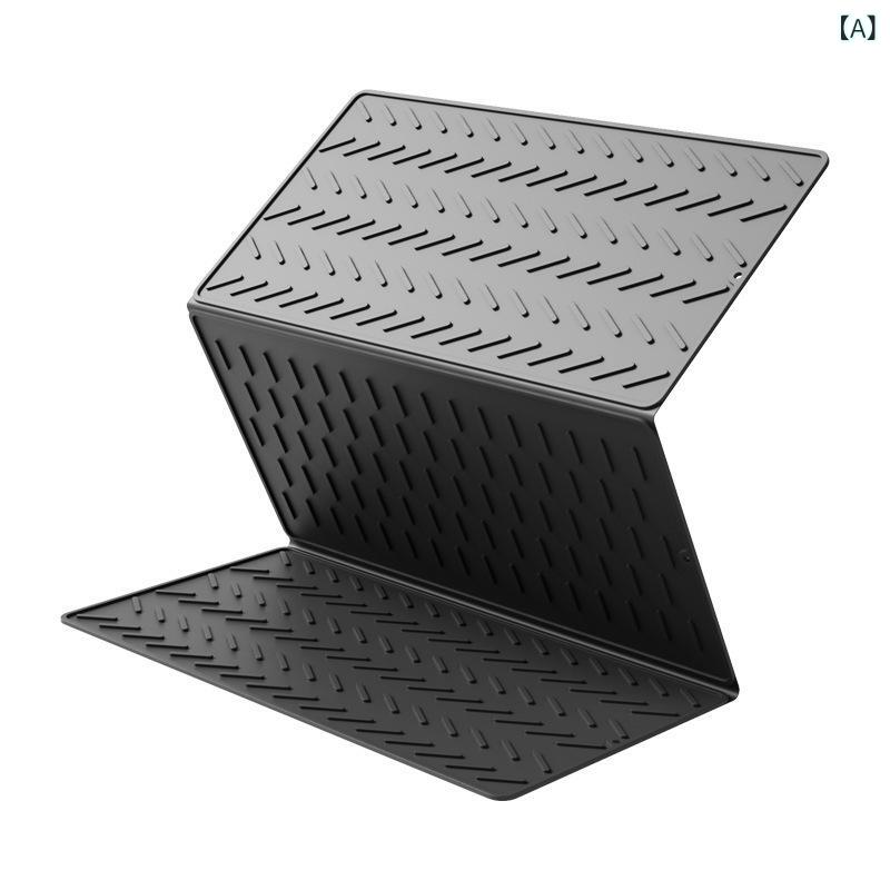 キッチン用品 シリコン製 水切りマット 大判 ...の紹介画像2