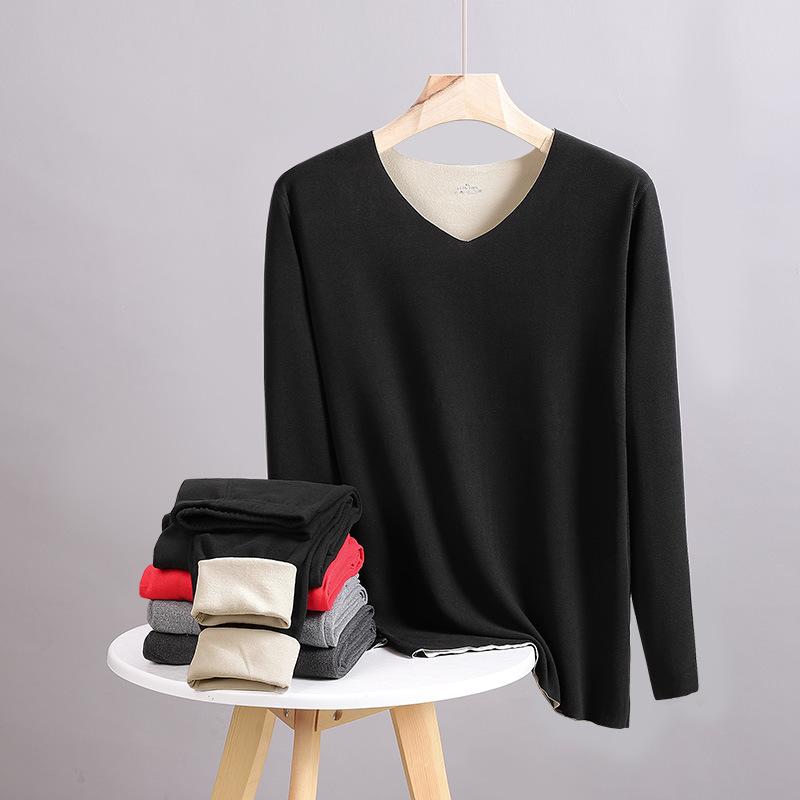 肌着 レディース メンズ 秋冬 裏起毛 あったか...の商品画像