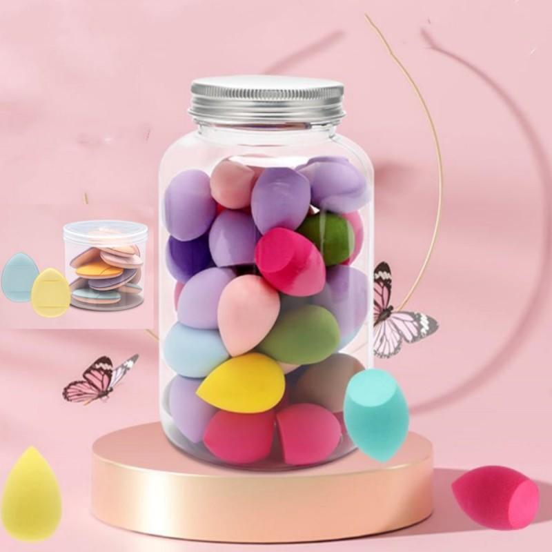 メイクアップスポンジ 小さいサイズ ミニサイズ 化粧用スポンジ パフ 携帯用 部分用 コンシーラー アイシャドウ 高弾力