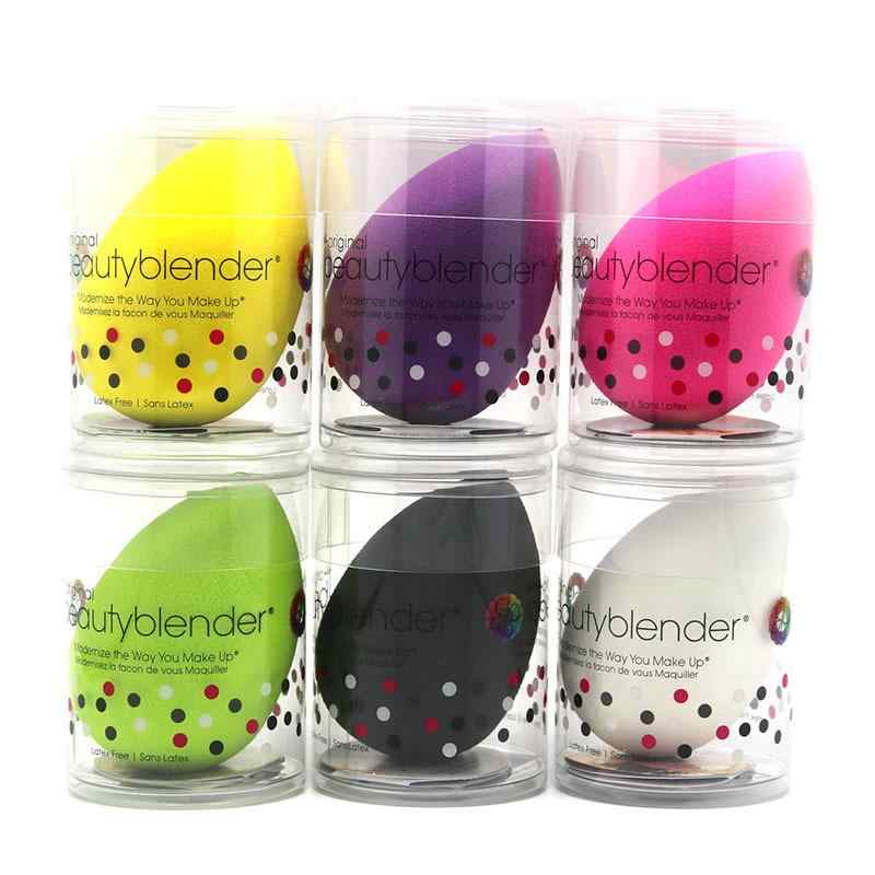 メイクアップスポンジ 葫芦型 水滴型 パフ 斜めカット メイク用スポンジ 収納ケース付き 亲水性非乳胶