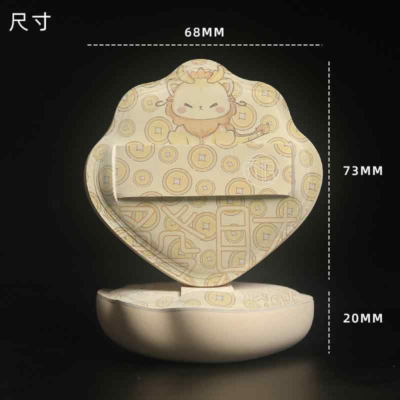 パフ メイクアップ 化粧 メイク スポンジ BBクリーム 萌えドラゴン 眯眯眼 暴富ドラゴン 双尖頭 厚め