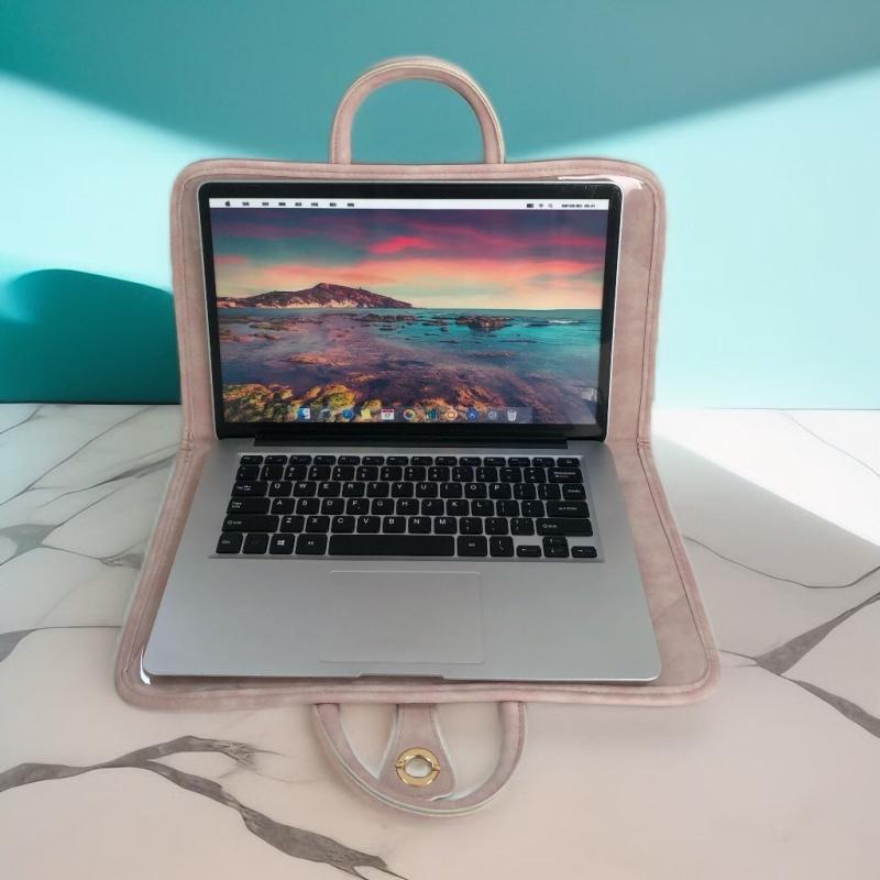 PCケース レディース かわいい パソコンバッグ 16インチ 14インチ 超軽量 PU 桃色 ピンク ストロベリー柄 春夏