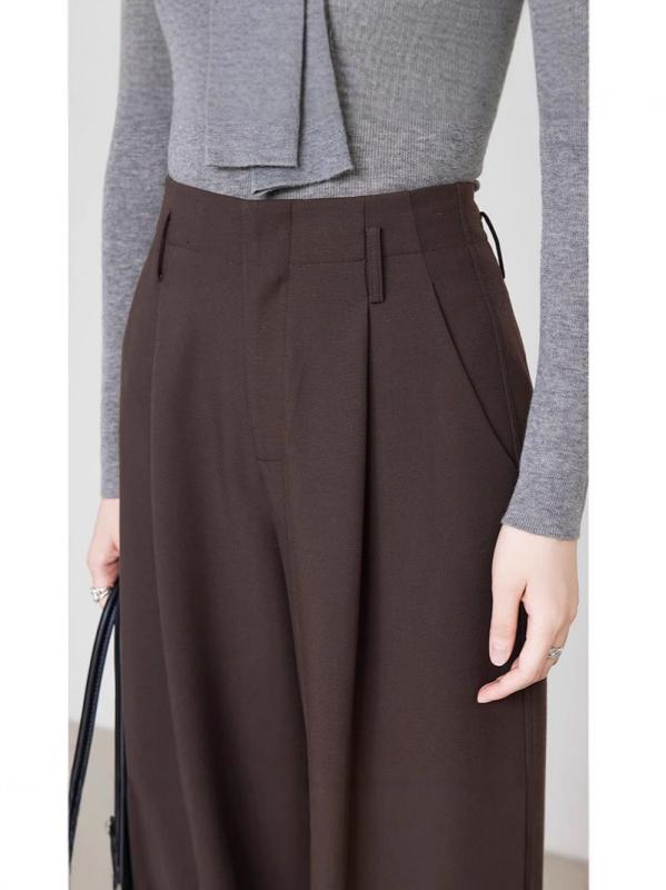 パンツ レディース 春秋 高腰 ハーレムパンツ ワイドレッグパンツ テーパードパンツ 9分丈 ゆったり 体..