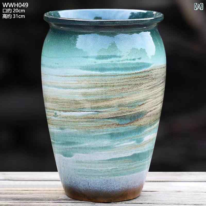 植木鉢 紫砂 粗陶 通気性 盆栽鉢 多肉植物 蘭 鉢 韓国風 インテリア 陶器鉢 個性的 観葉植物 園芸 家庭..