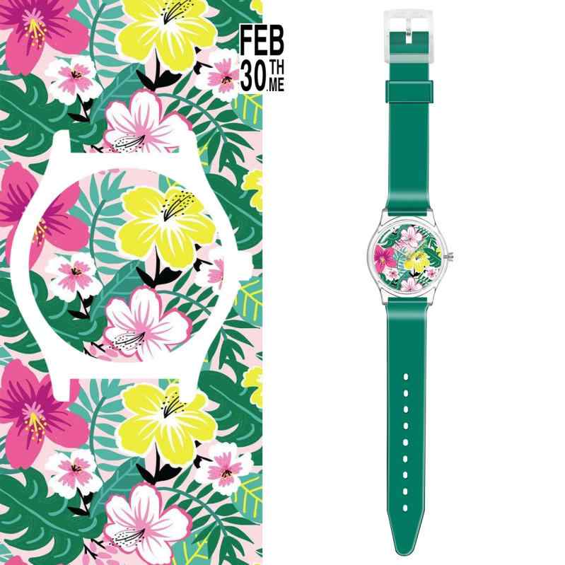 腕時計 キッズ レディース 防水 プラスチック アナログ 原宿 かわいい ファッション ウォッチ イエロー レッド ブラック オレンジ 孔雀緑 草緑 水墨グレー ピンク系