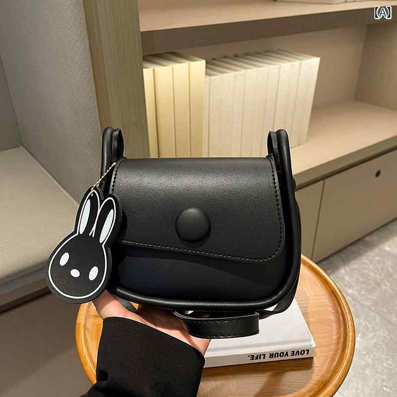バッグ レディース ショルダーバッグ 秋冬 小さめ PUレザー 韓国 ファッション トレンド おしゃれ かわいい ブラック ブラウン カーキ ホワイト ステッチ