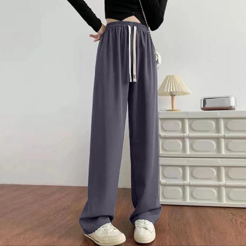 パンツ レディース 接触冷感 ワイドパンツ 春夏 薄手 ゆったり ストレートパンツ 高見え スラックス ズボン カジュアル きれいめ オフィスカジュアル