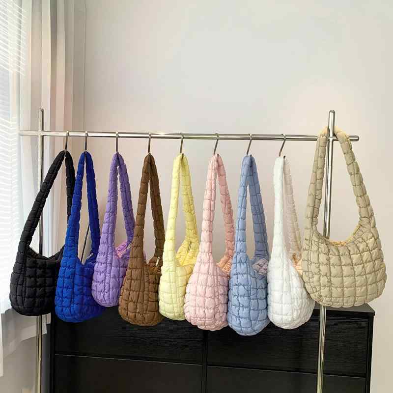 ショルダーバッグ レディース 大容量 雲柄 マカロンカラー オックスフォード 刺繡 斜めがけ バッグ カジュアル かわいい