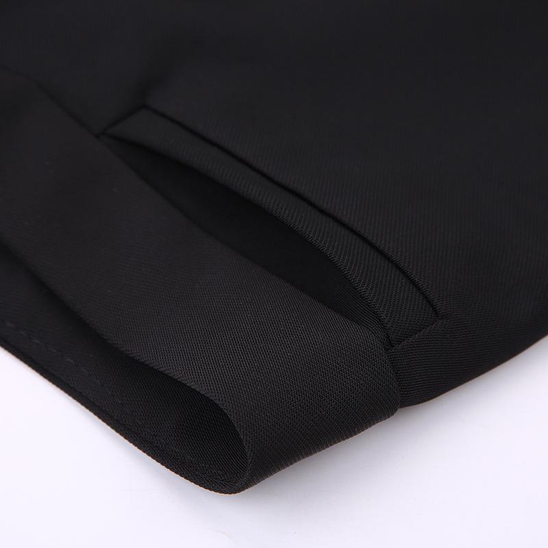 パンツ レディース 春秋 OL 通勤 きれいめ ストレート スラックス ズボン ボトムス フォーマル オフィス 黒 紺 ポリエステル