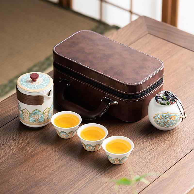 茶器 アウトドア 旅行 携帯用 茶器セット 陶器 急須 ビジネス 贈り物 ギフト 収納 古韵ブルー 古韵ブラック 古韵ホワイト 古韵レッド