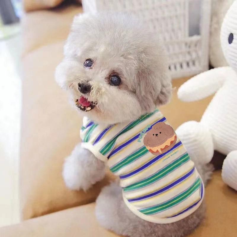 ペット服 犬 猫 薄手 かわいい 抜け毛対策 マルチーズ ヨークシャテリア 小型犬 パジャマ 赤 緑 XS S M L XL XXL