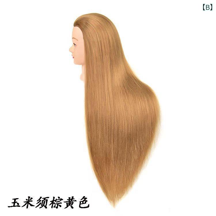 その他ヘアアクセサリー レディース 練習用 編み込み ヘアアレンジ カットマネキン...
