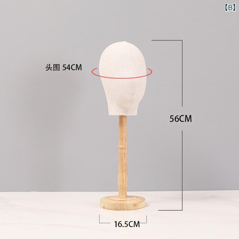頭部マネキン 帽子 ウィッグ ネックレス スカーフ ストール アクセサリー ジュエリ...