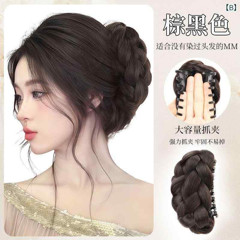 ヘアアクセサリー レディース ウィッグ お団子ウィッグ ポイントウィッグ まとめ髪...