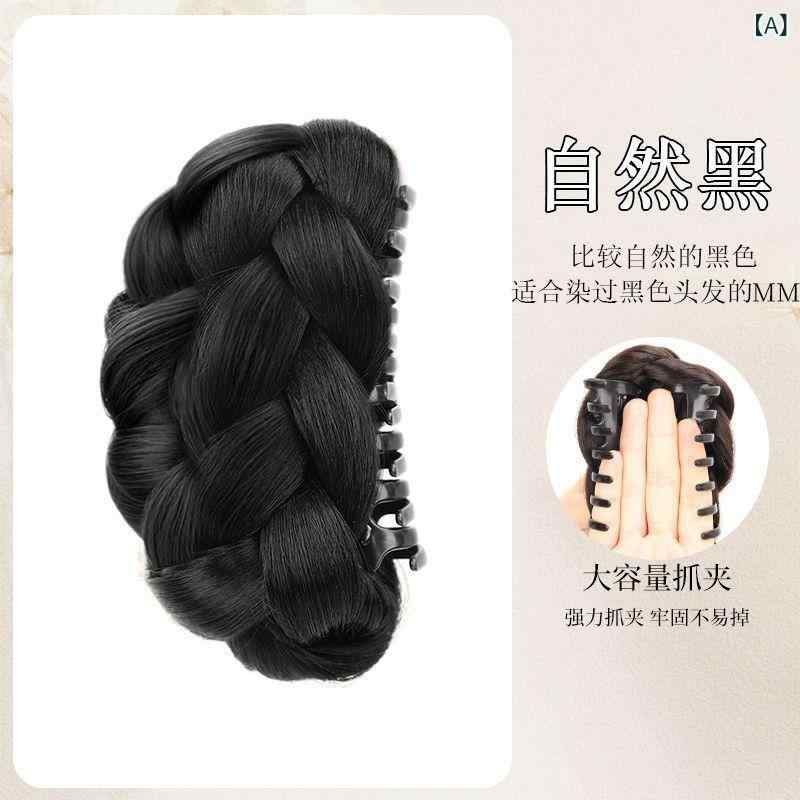 ヘアアクセサリー レディース ウィッグ お団子ウィッグ ポイントウィッグ まとめ髪...