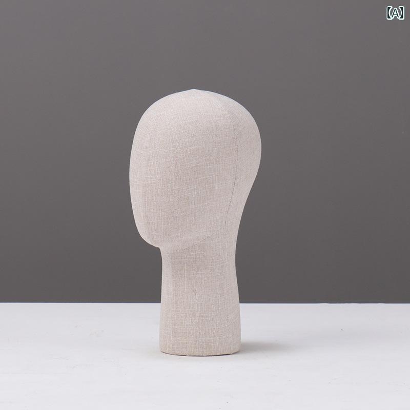 頭 मॉडल 帽子 ネックレス 展示用小道具 帽子用頭 मॉडल 人形 頭飾り店 スカーフ シ...