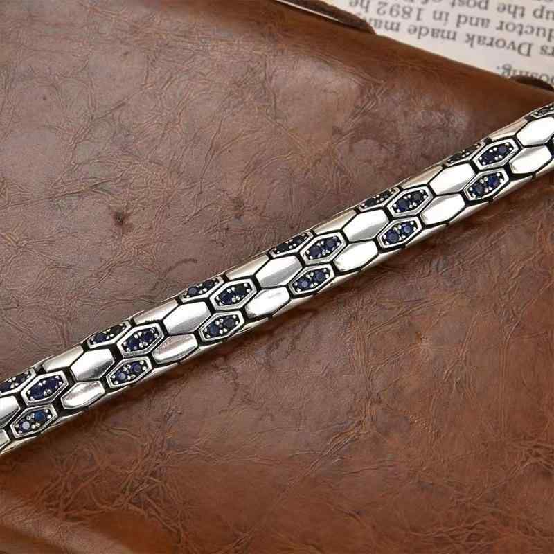 ブレスレット メンズ レディース シルバー925 蛇 スネーク 骨 ボーン モチーフ ヘビ柄 ヴィンテージ 個性的 トレンド 男女兼用