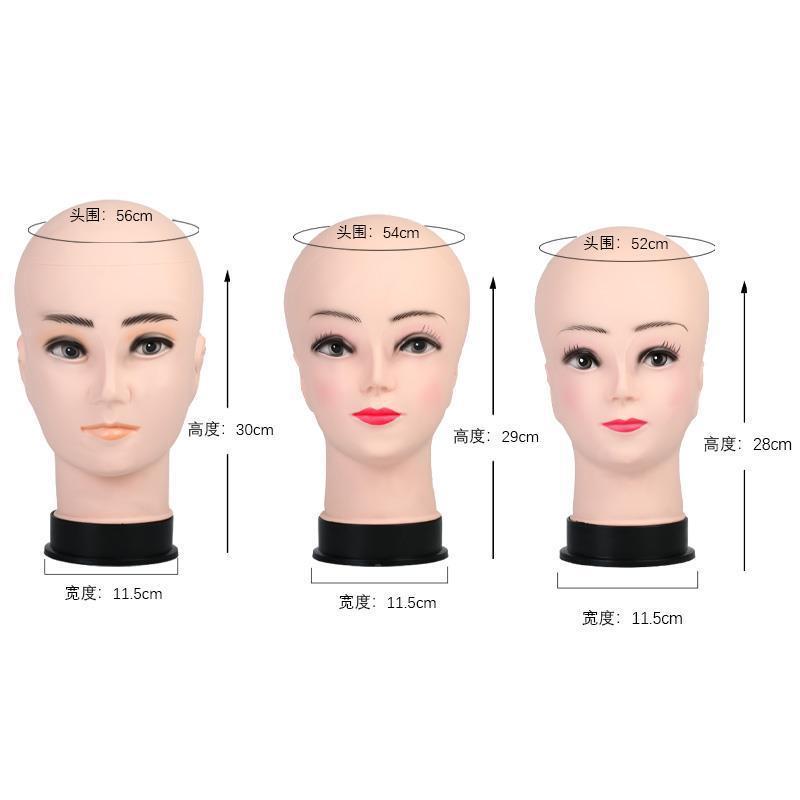 マネキン ウィッグ 帽子 展示用 レディース メンズ ヘアカット 練習用 ヘッドトルソー