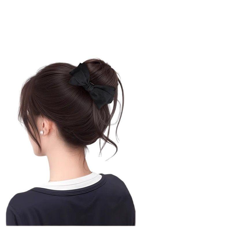 ヘアアクセサリー レディース 付け毛 お団子 ウィッグ シュシュ ヘアゴム ヘアアレンジ まとめ髪 髪飾..