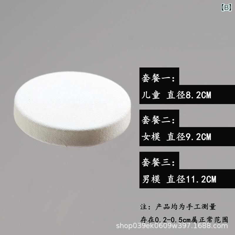 子供用トルソー 頭部パーツ 木製 布張り プラスチック製 金属製 ディスプレイ用品