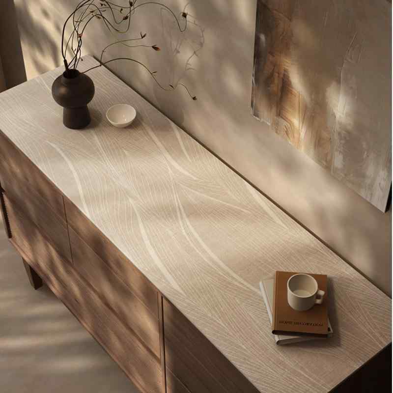 テーブルクロス テーブルマット PVC 正方形 北欧 ストライプ 防油 防水 防熱 高級感 朱颜改 作壁上观 笙箫 万千华光 思绪 互溶 清雅 相遇 简约 几何