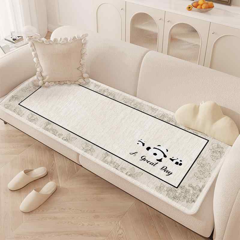 ソファパッド シリコン製 かわいい クリーム色風 カバー 高級感 滑り止め 座布団 オールシーズン 40*40cm 60*60cm 70*70cm 80*80cm 90*90cm ポリエステル