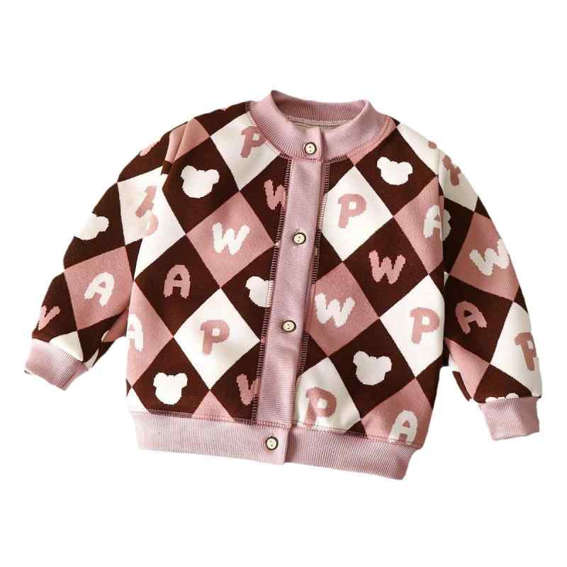 ニット 子供服 カーディガン 秋冬 中小童 キッズ 男女兼用 裏起毛 暖か ニットセーター アウター ベビ..