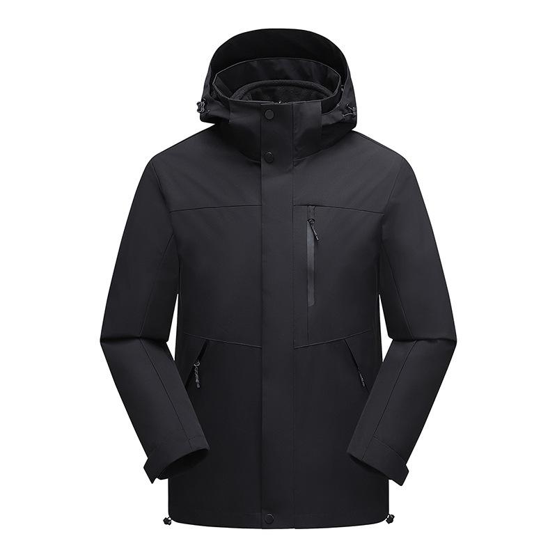 外套 - マウンテンパーカー メンズ レディース 3way アウトドアウェア 登山ウェア 上下セット 防水 防風 防寒 ジャケット アウター ズボン 春秋冬 ブラック パープル レッド ホワイト ブルー グリーン