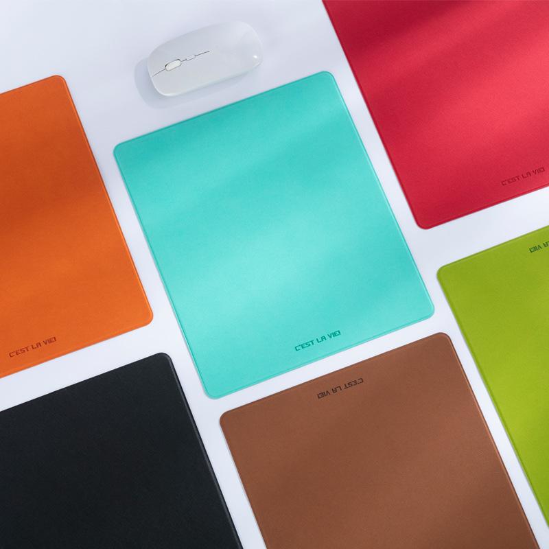 マウスパッド 大判 防水 PUレザー デスクマット かわいい 文具 オフィス用品 事務用品 ブラック アフリカ ヨーロッパ 南米 東南アジア 北米