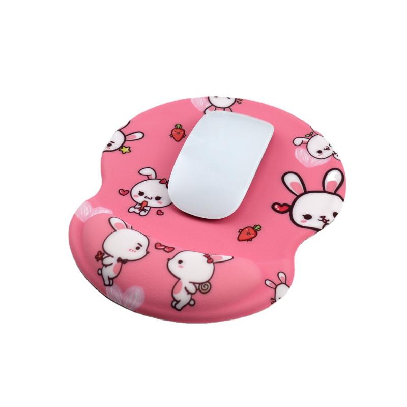 マウスパッド レディース かわいい シリコン 疲労軽減 3D 快適 衝撃吸収 リストレスト アームレスト 肘置き 手首サポート オフィスワーク テレワーク 在宅勤務
