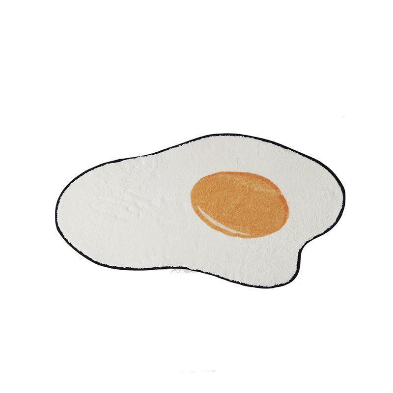 マット レディース 仿羊绒 卵型 不規則 床暖房対応 ラグ ベッドサイド リビング 寝室 韓国風 INS風 かわいい おしゃれ 40 60cm 50 80cm 60 90cm 80 120cm 100 120cm