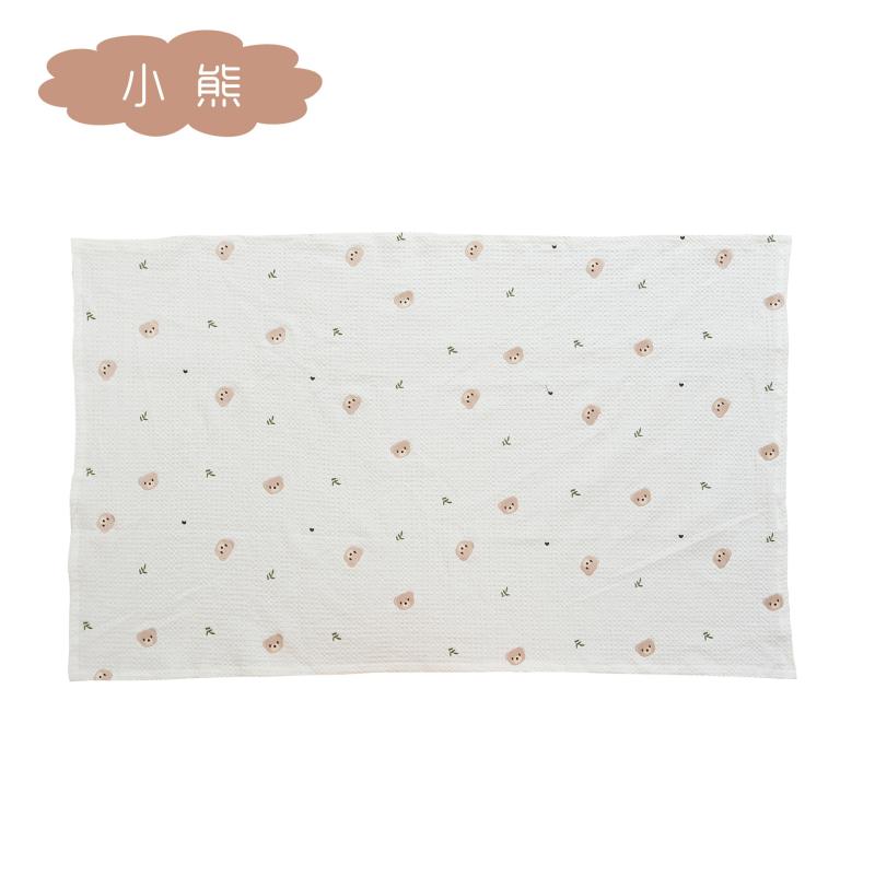 ベビー キッズ 春秋 綿毛布 ワッフルケット 接触冷感 お昼寝 保育園 幼稚園 外出 かわいい 森の動物柄