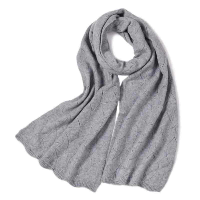 マフラー レディース 秋冬 100% ピュアウール 暖かい ニット ショール ストール 大判 無地 薄手 白 青 ベージュ キャメル 赤 ピンク グレー ファッション 通勤