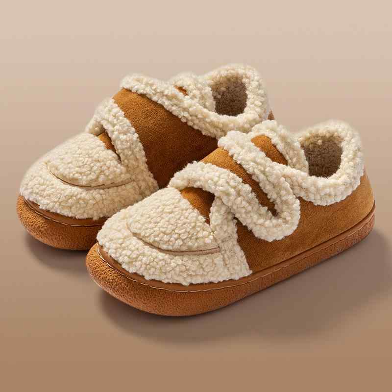 ルームシューズ レディース 室内履き 冬用 あったか スリッパ 羊毛 ボア 防寒 滑り止め 軽量 暖かい か..