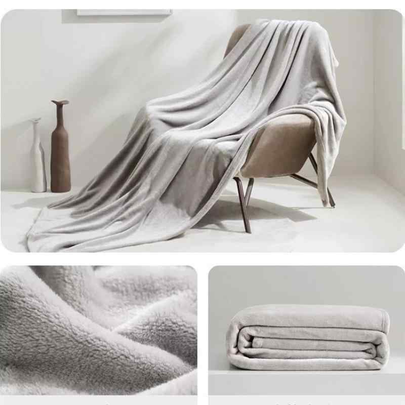 毛布 ブランケット ひざ掛け フランネル ポリエステル 膝掛け 寝具 あったか 暖か 秋冬 オフィス 車内