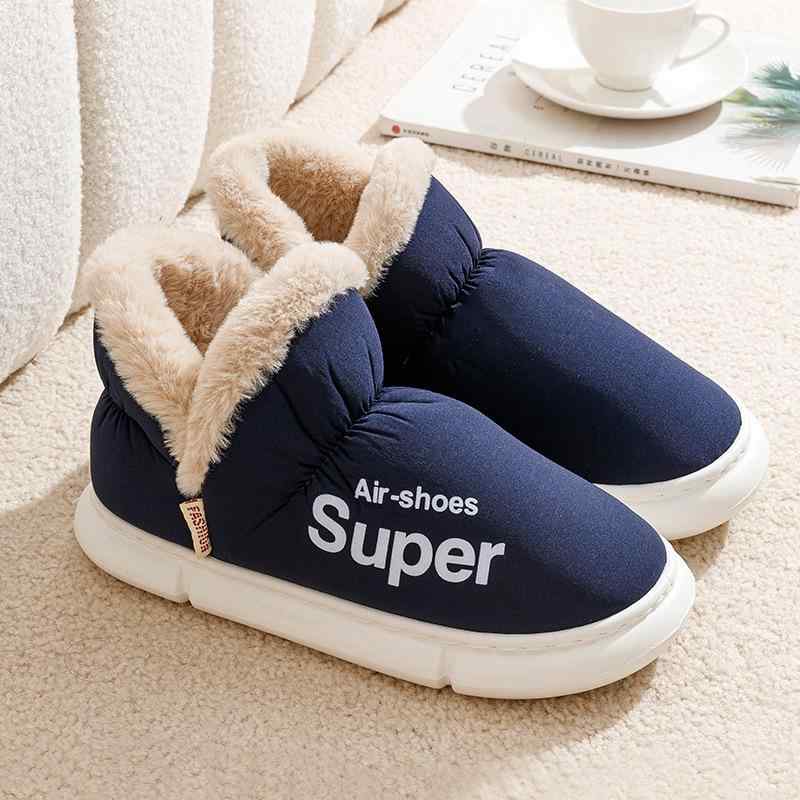 スノーブーツ 男女兼用 室内 履き ルームシューズ 防寒 保温 滑り止め 高齢者 介護 暖か 柔らかい 歩きやすい あったか ショートブーツ