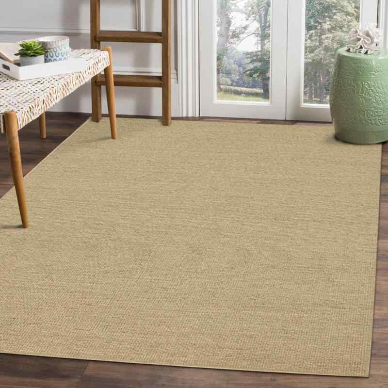 ラグ 剣麻 カーペット リビング 畳 部屋 寝室 ベッドサイド 幾何学模様 ストライプ じゅうたん 絨毯 和室 敷物 侘寂風