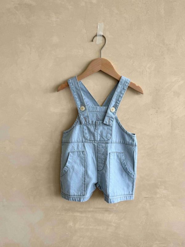 子供服 デニムショートパンツ 女の子 夏 背当 ズボン 80cm 90cm 100cm 110cm 120cm ベビー 幼児 キッズ..