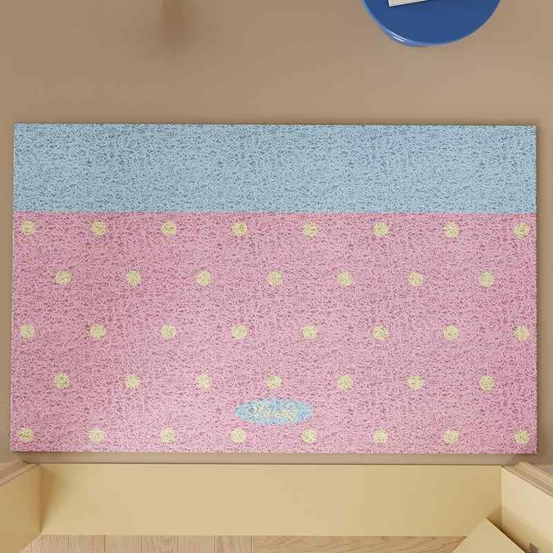 玄関マット 耐摩耗 滑り止め ドアマット 家庭用 PVC 幾何学模様 ストライプ 波点 40 60cm 50 80cm 60 9..