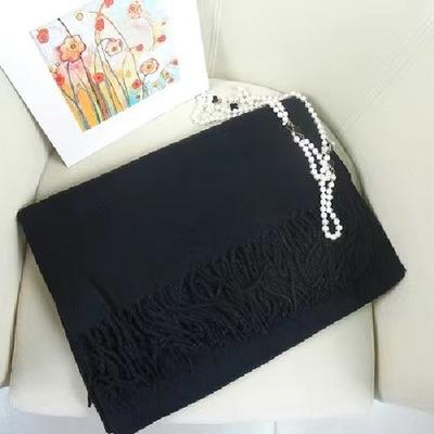 マフラー レディース 秋冬 大判 ストール 厚手 暖かい 防寒 ショール ひざ掛け ブランケット 旅行 オフィス 赤 黒 グレー ワインレッド