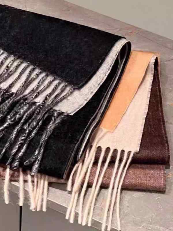 マフラー レディース 高級感 秋冬 ウール カシミヤ ショール ストール ひざ掛け 肩掛け 幾何学模様 あったか 暖かい 防寒 黒 グレー ブラウン ワインレッド