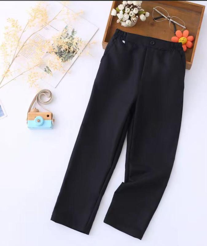 子供用 フォーマルパンツ 男の子 黒 長ズボン 礼服 発表会 演奏会 結婚式 卒園式 入学式 100 110 120 1..